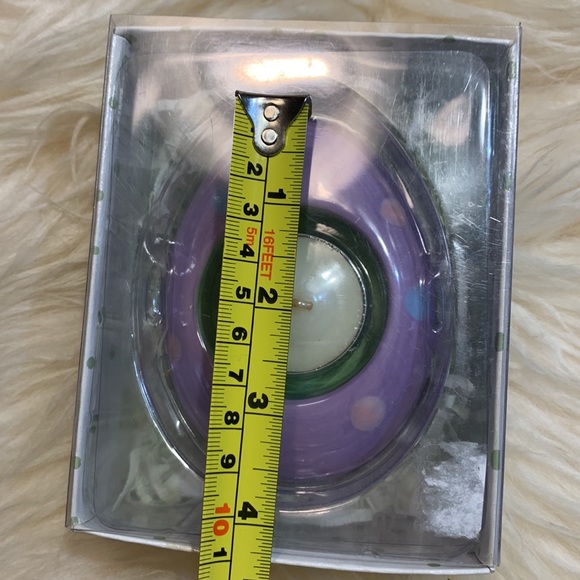 Ceramic easter egg tea light springtime gatherings - Picture 5 of 7